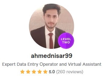 ahmednisar99-Virtual-Assistants-On-Fiverr