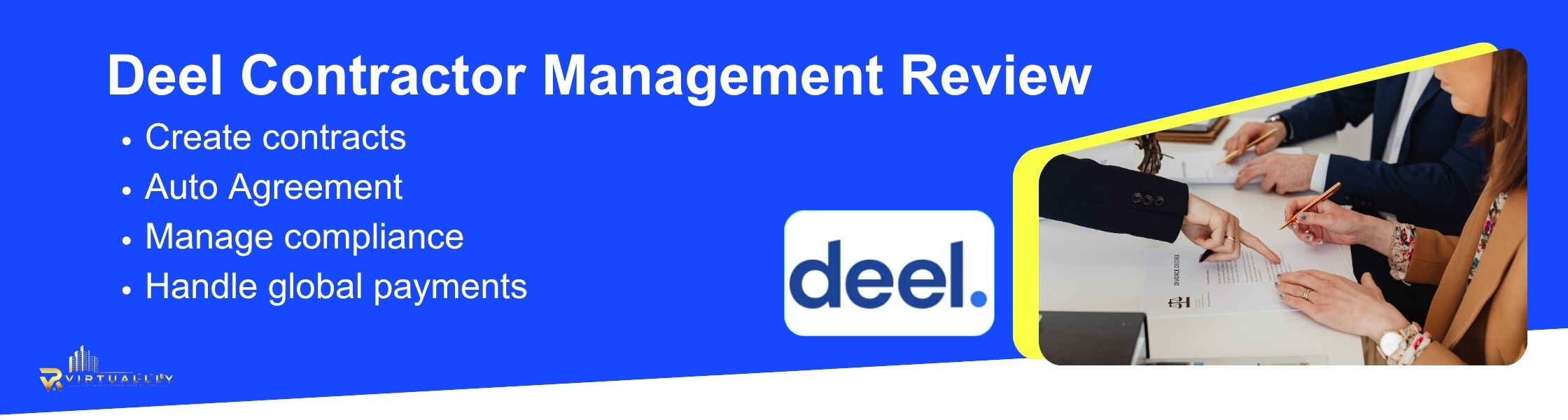 Deel Contractor Management Review: Create Contracts, Manage Compliances & Global Payments From 1 Dashboard 1 deel-contractor-management